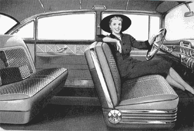 1955 Buick's have plenty of room